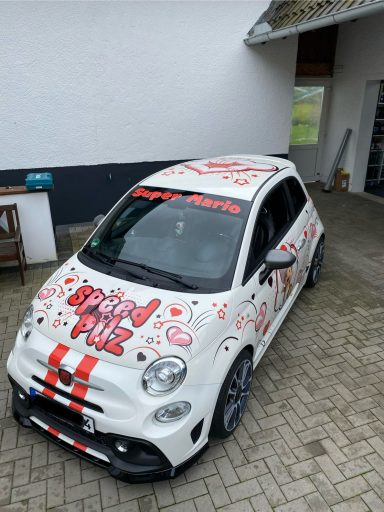 Abarth Digitaldruck Mario