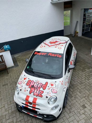 Abarth Digitaldruck Mario